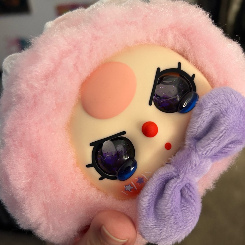 Baby Three Special Glitter Crying Eyes Virgo Pendant